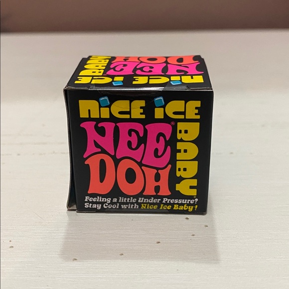 NeeDoh Nice Ice Baby Cube - Blue - Picture 3 of 5